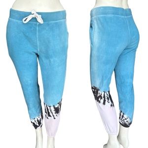 Electric & Rose USA MADE Vendimia Tie Dye Jogger Sweatpants Size Small
